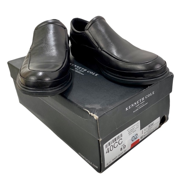 Kenneth Cole New York Mid Way Black Slip On Shoes Size 8M NEW main image 5